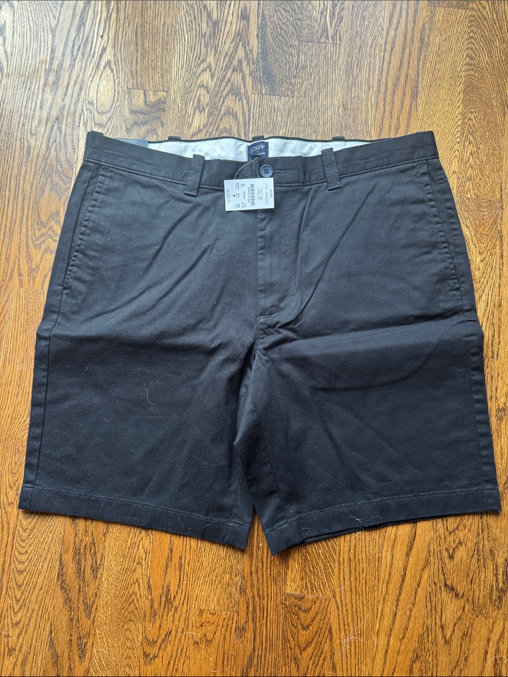 Jcrew black 9” shorts